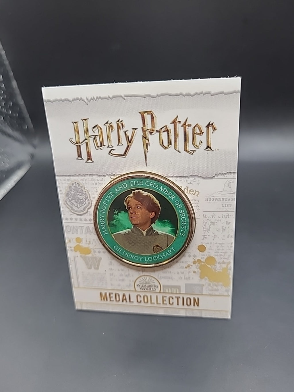 Harry Potter Medal Coin Collection - Chamber Of Secrets - Gilderoy Lockhart