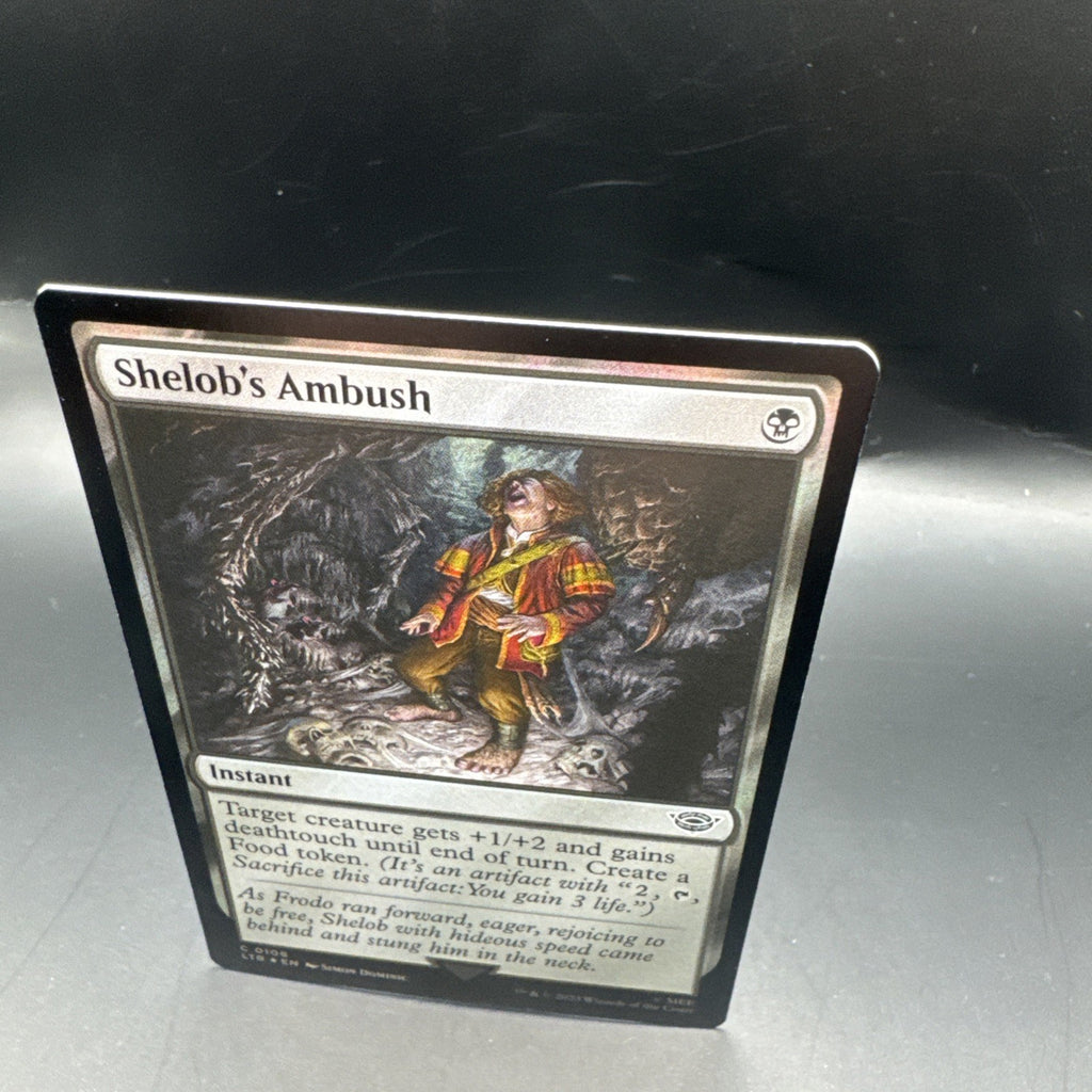 MTG Shelob's Ambush FOIL C0108 Lord of the Rings + 1 Regular Card