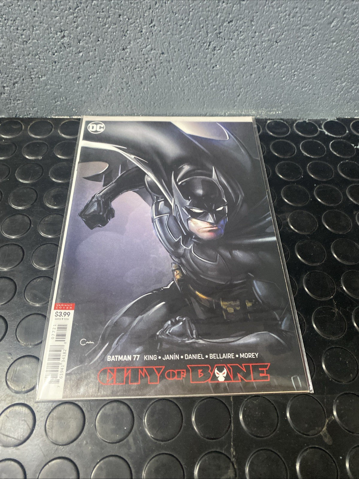 Batman #77 Variant Cover by King Janín DC Comics 2020 City of Bane