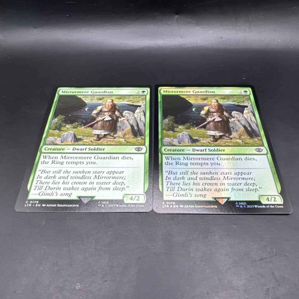 MTG Mirrormere Guardian Foil C0179 + Regular Card