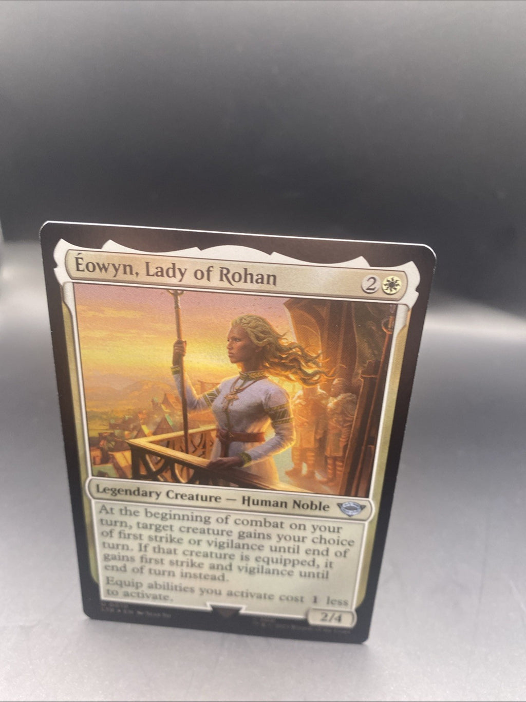 Eowyn, Lady of Rohan - U0010 - Foil - LOTR - MTG + 1 Regular Card