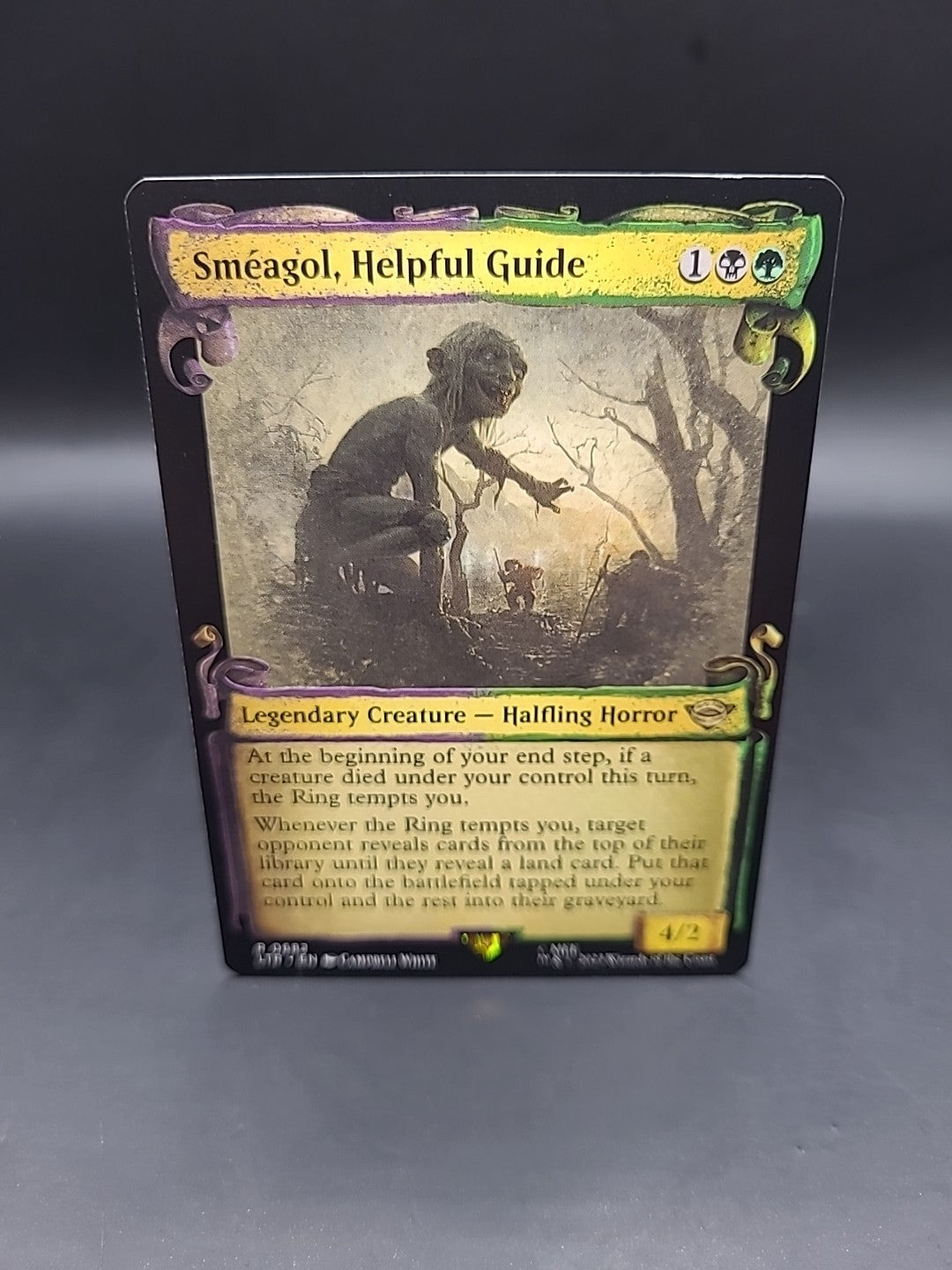Smeagol, Helpful Guide - The Lord of the Rings - Rare - NM - MTG R 0682