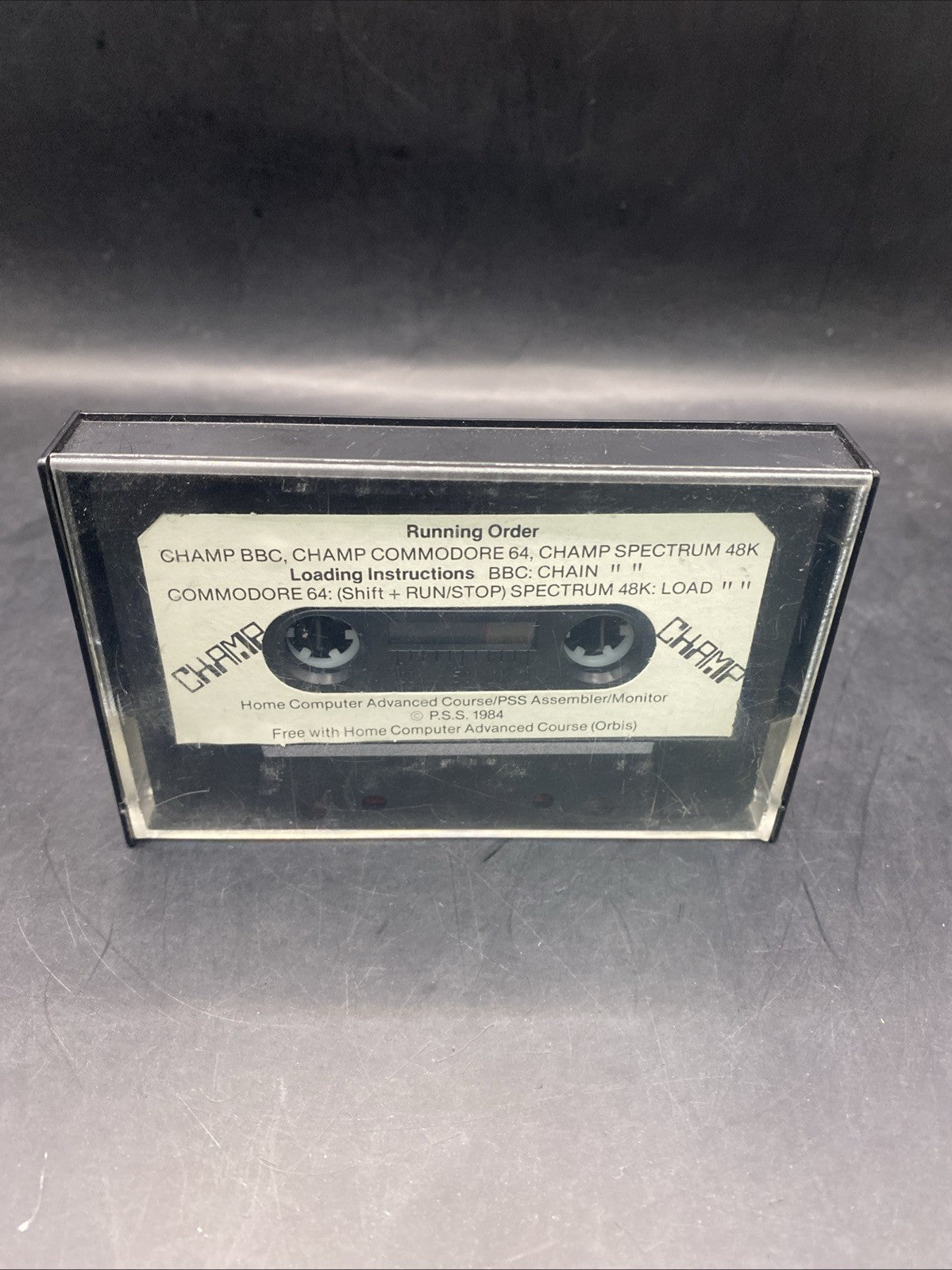Vintage Champ BBC/Commodore 64/Spectrum 48K Home Computer Advance Course 1984