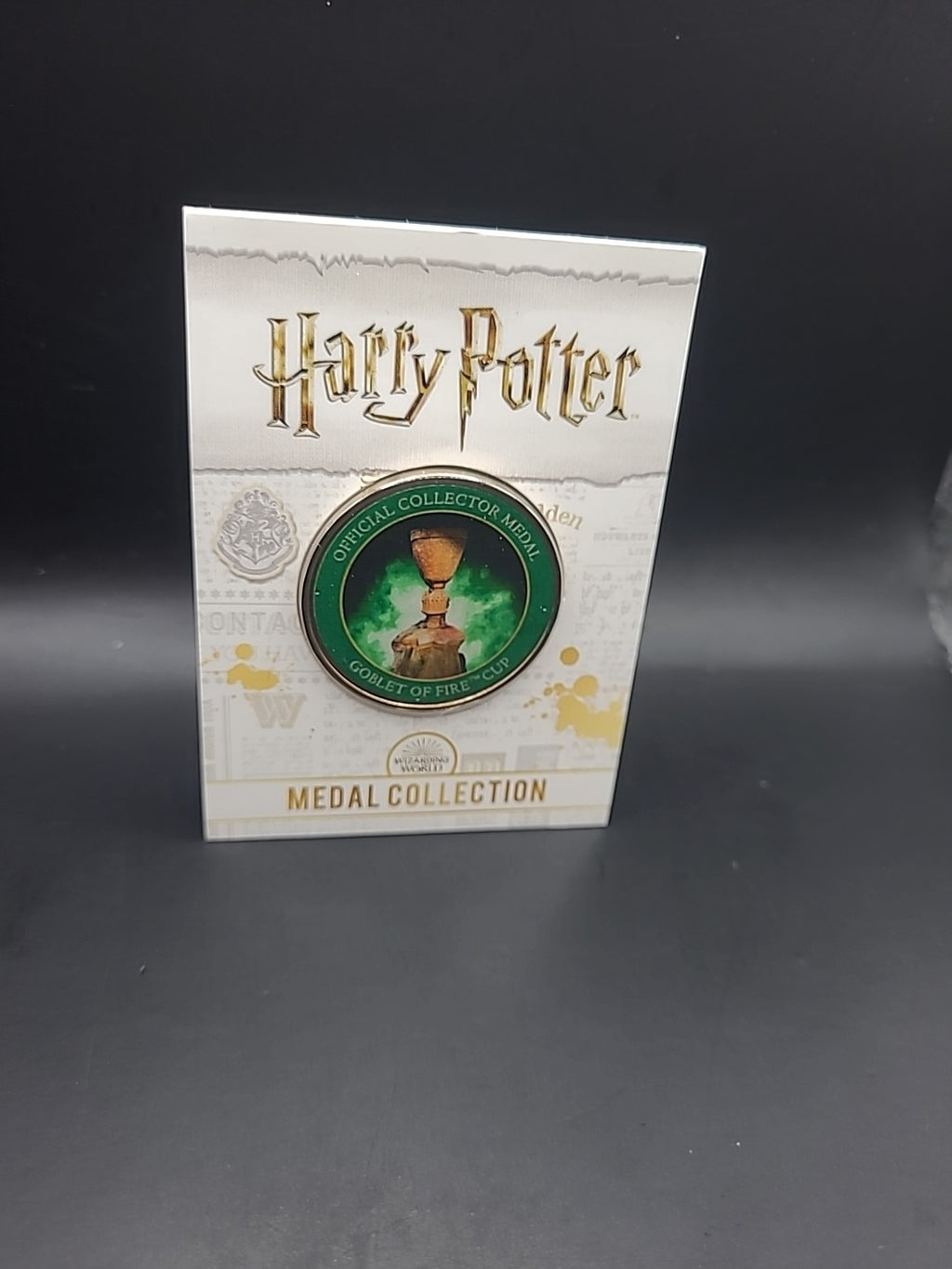 Harry Potter Medal Coin Collection - Artefacts And Spells - Goblet Of Fire Cup 