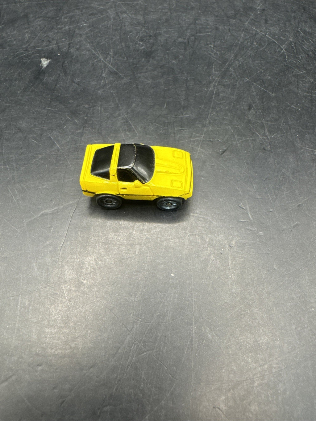 Micro Machines Blue And Yellow Corvette