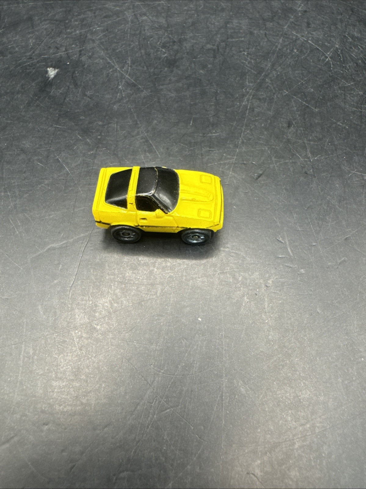 Micro Machines Blue And Yellow Corvette