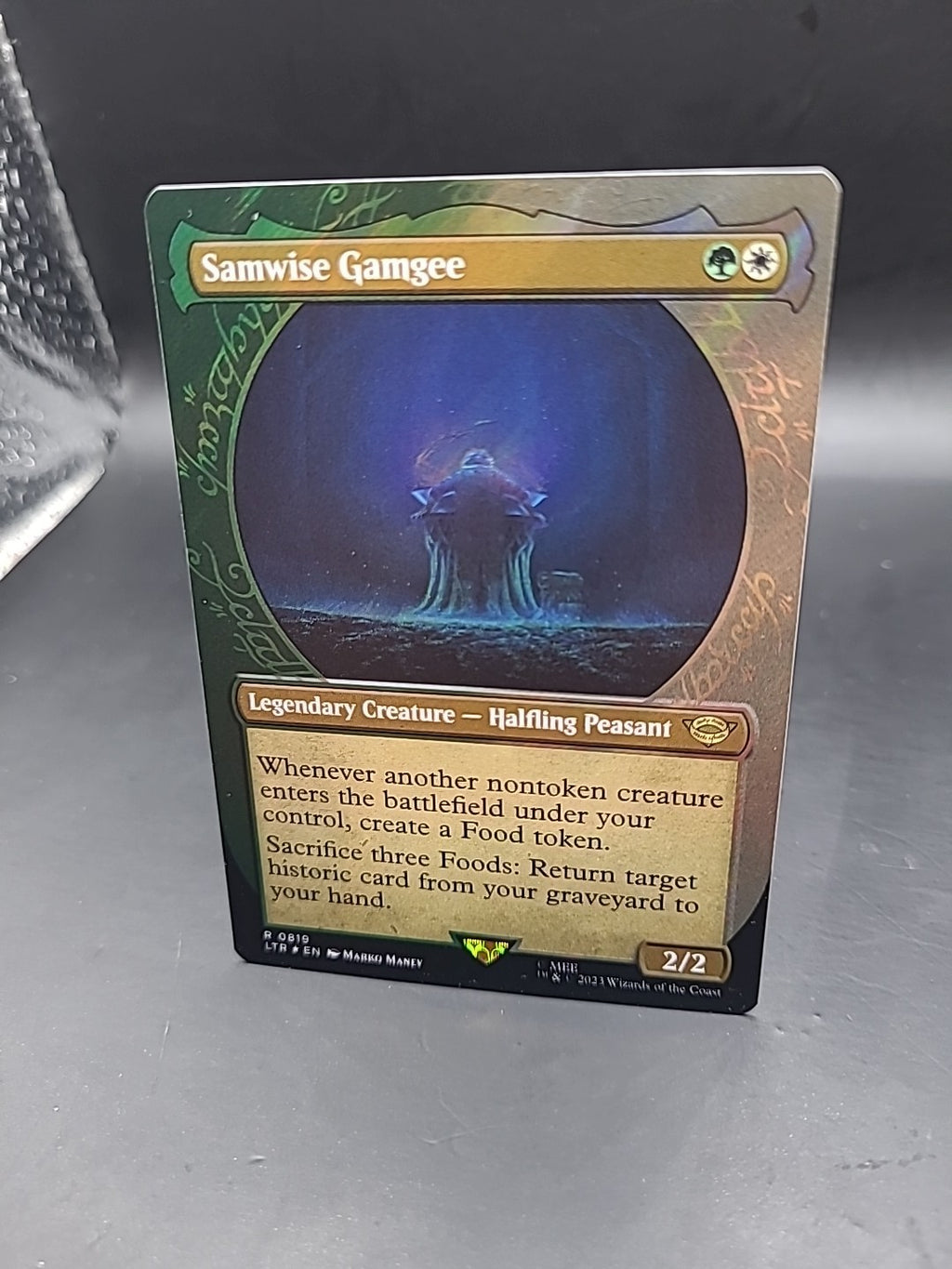 MTG - Samwise Gamgee - 0819 - Surge Foil - Lord of the Rings - LTR - Showcase