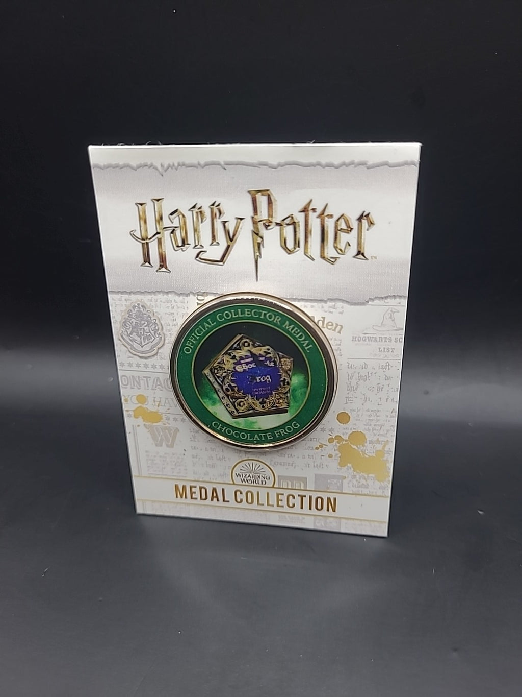 Harry Potter Medal Coin Collection - Artefacts And Spells - Chocolate Frog 