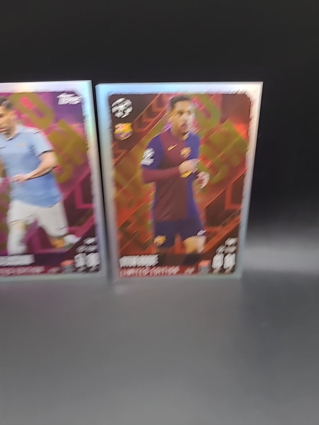 Topps Match Attack 2024/25 Vitor Roque & Mattia Zaccagni Limited Edition Cards