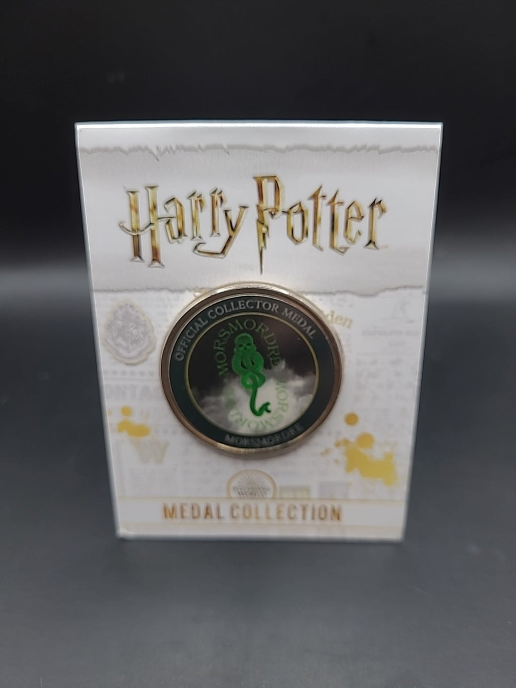 Harry Potter Dark Mark Morsmordre Medal – Official Wizarding World Collectors 