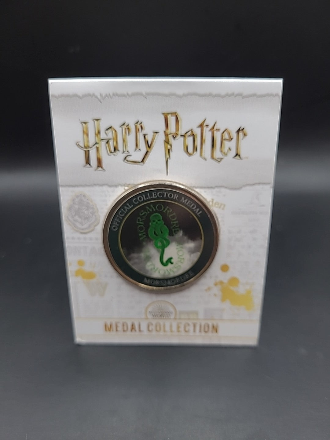 Harry Potter Dark Mark Morsmordre Medal – Official Wizarding World Collectors 
