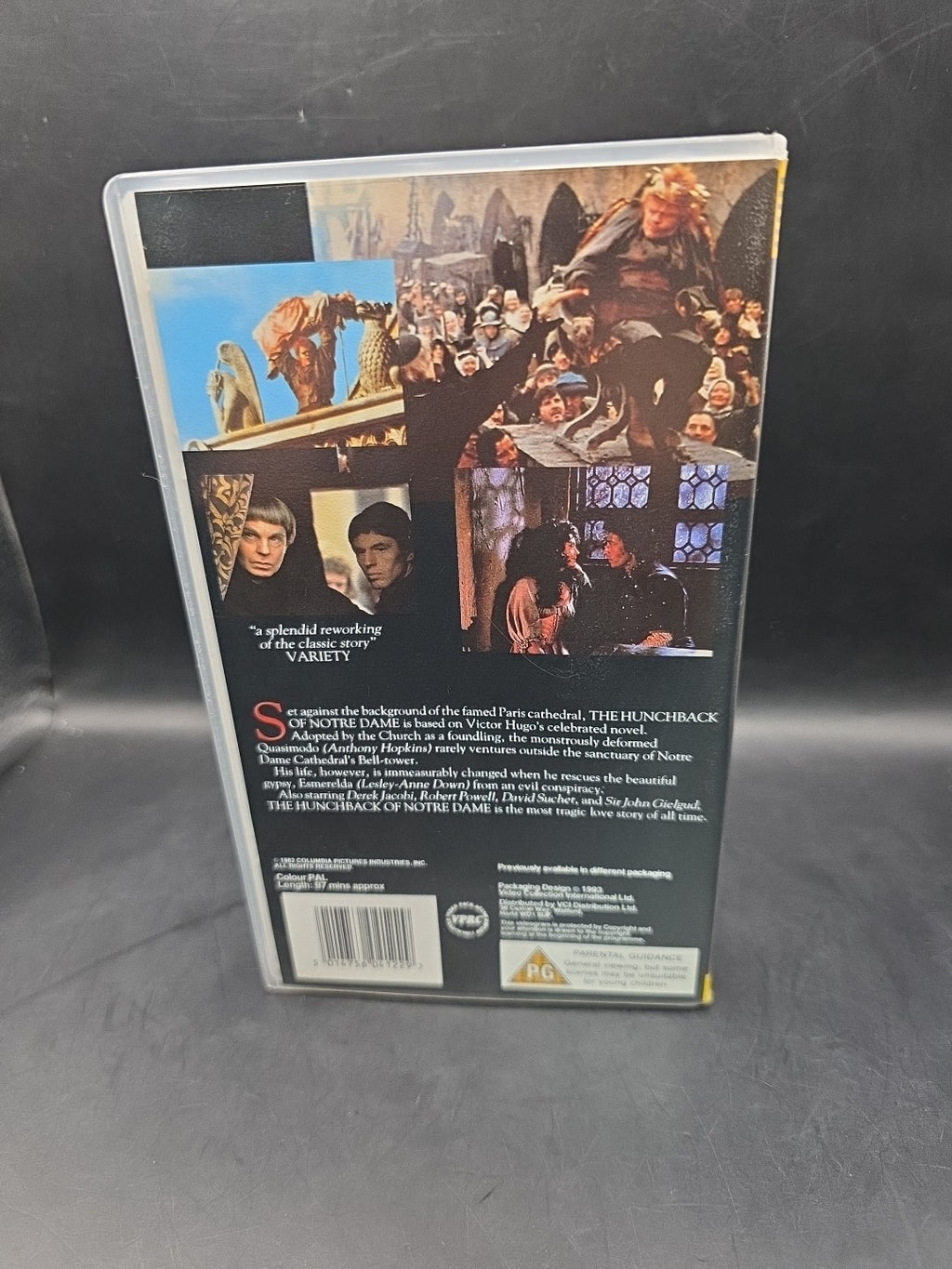 THE HUNCHBACK OF NOTRE DAME 1982 VHS SPECIAL EDITION CINEMA CLUB 1993 ISSUE