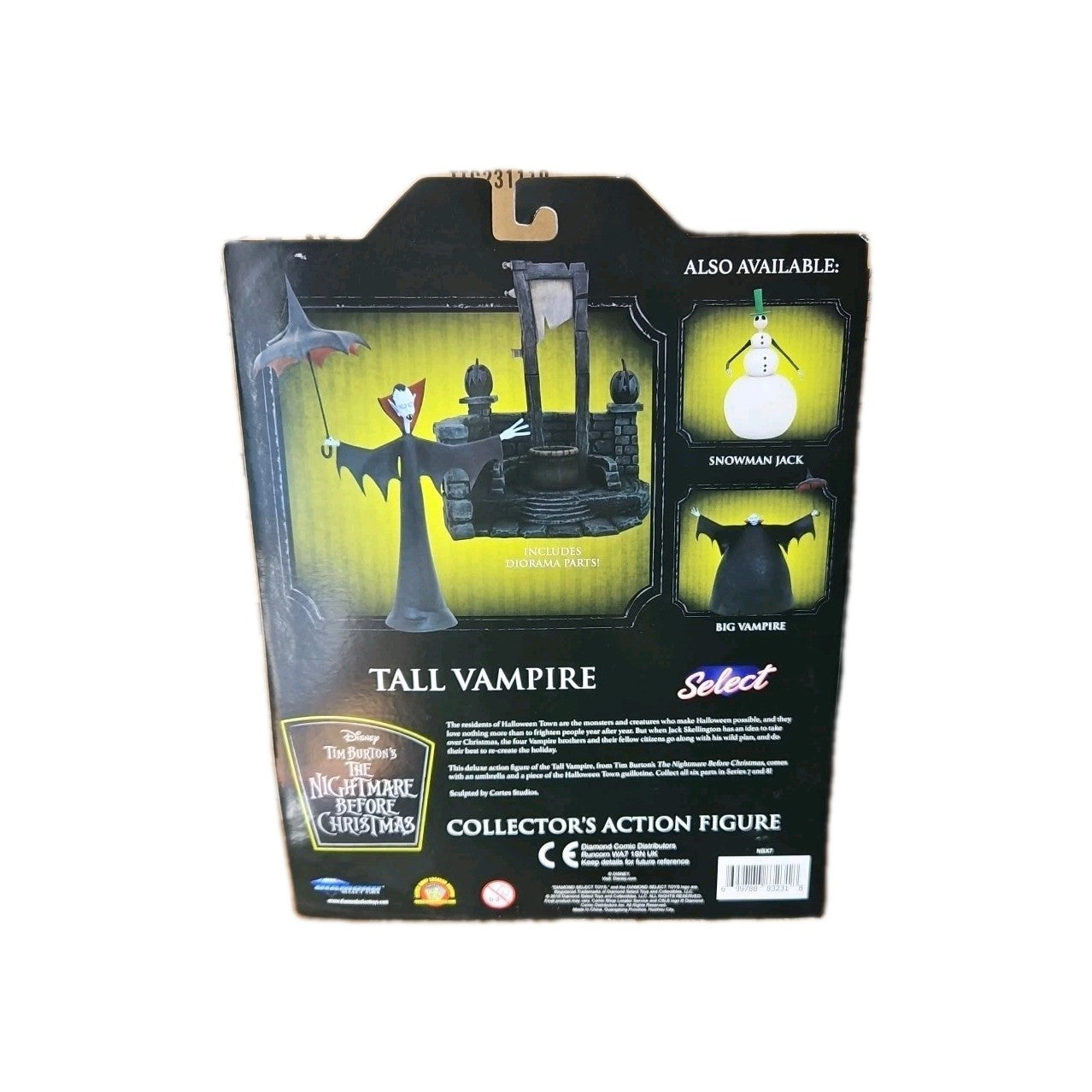 Diamond Select The Nightmare Before Christmas Tall Vampire Figure