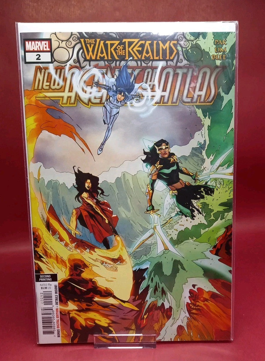 War of the Realms New Agents of Atlas 2  *Swordmaster, 2nd Print*