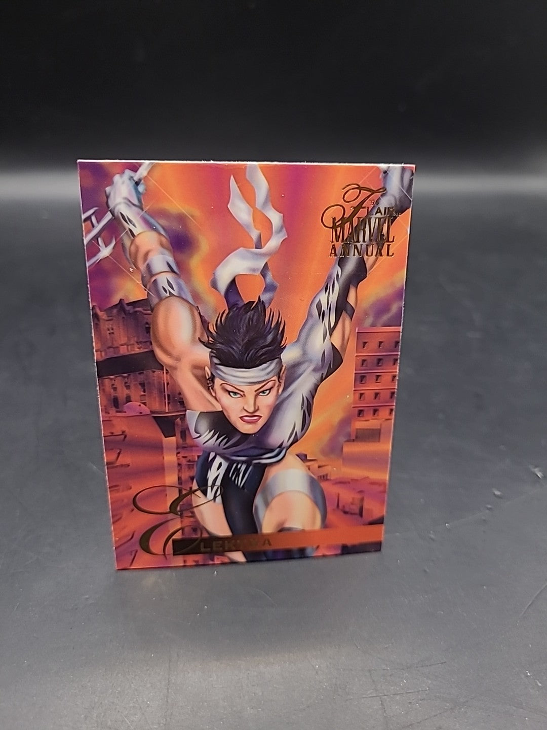 ELEKTRA #74 Base 1995 Flair Marvel Annual Collectible Card