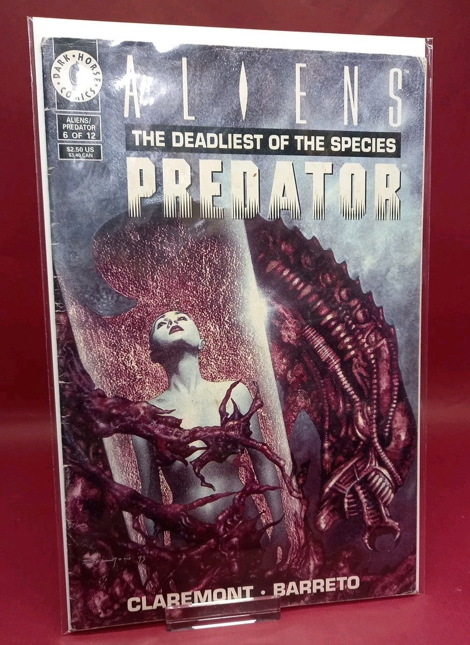 Aliens Predator The Deadliest of the Species #6 1994.  READ DESCRIPTION 