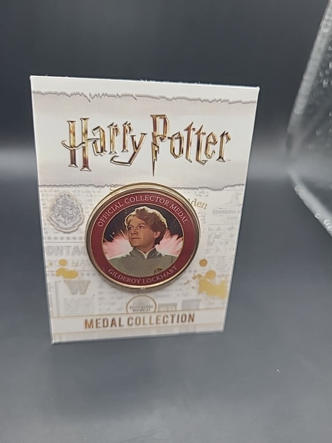Harry Potter Medal Coin Collection - Characters - Gilderoy Lockhart 