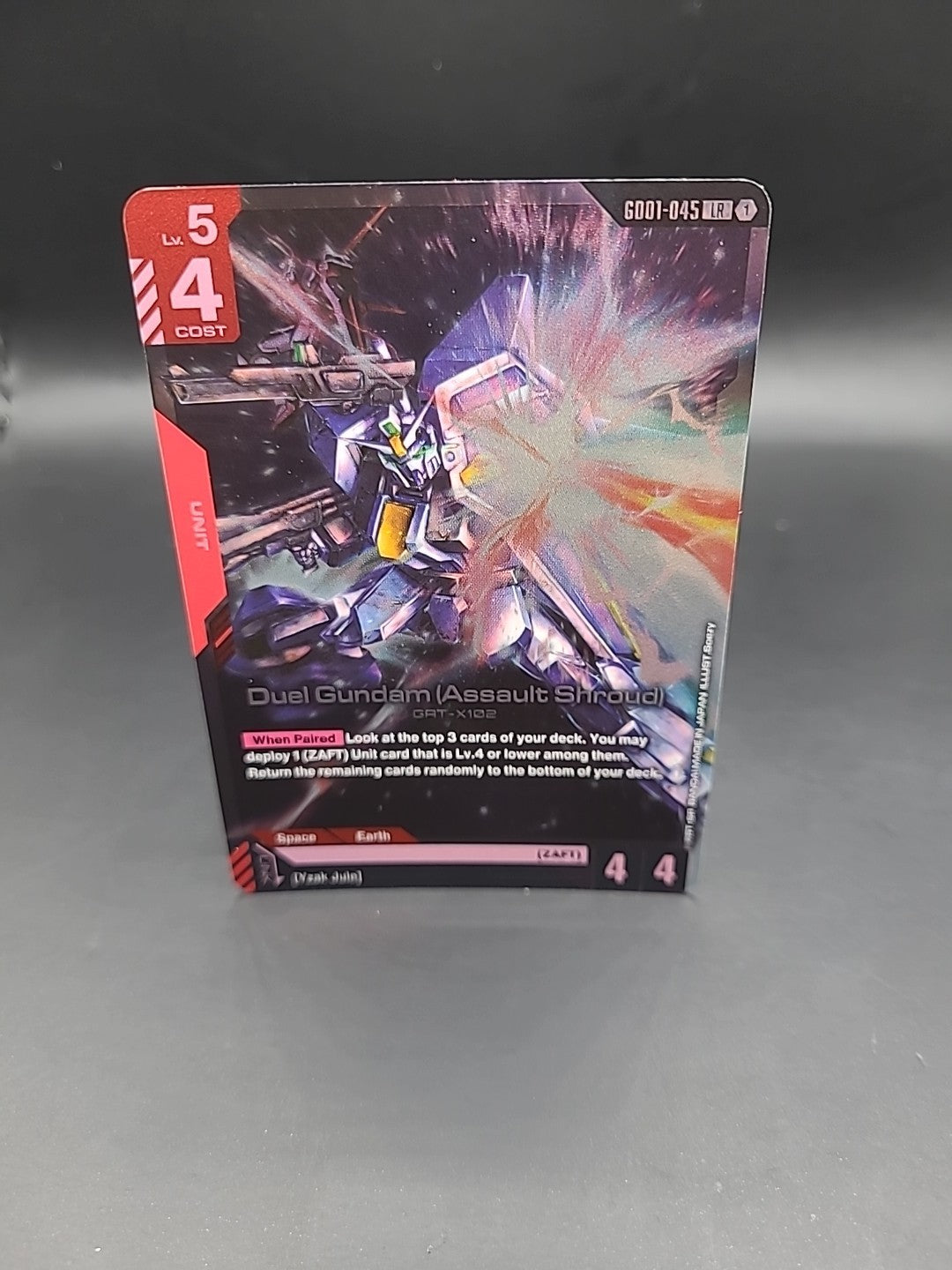 Gundam TCG Newtype Rising Gd01-045 Duel Gundam (Assault Shroud) 
