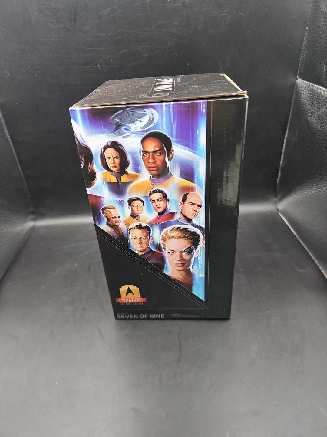 Star Trek Voyager 7 Of 9  QMx Mini Master Replica 6" Figure In Original Box 