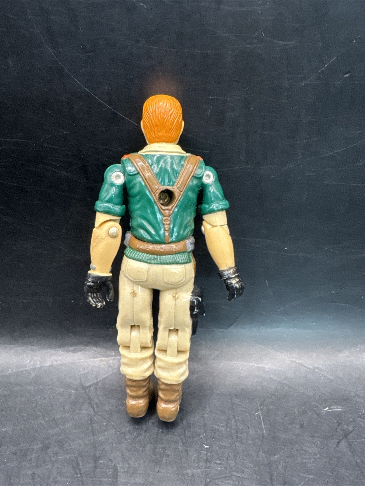 Vintage Hasbro GI Joe 1985 Crankcase Figure 4 Inches retro collectors toys