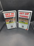 2 X Grimsby FC Football VHS Videos