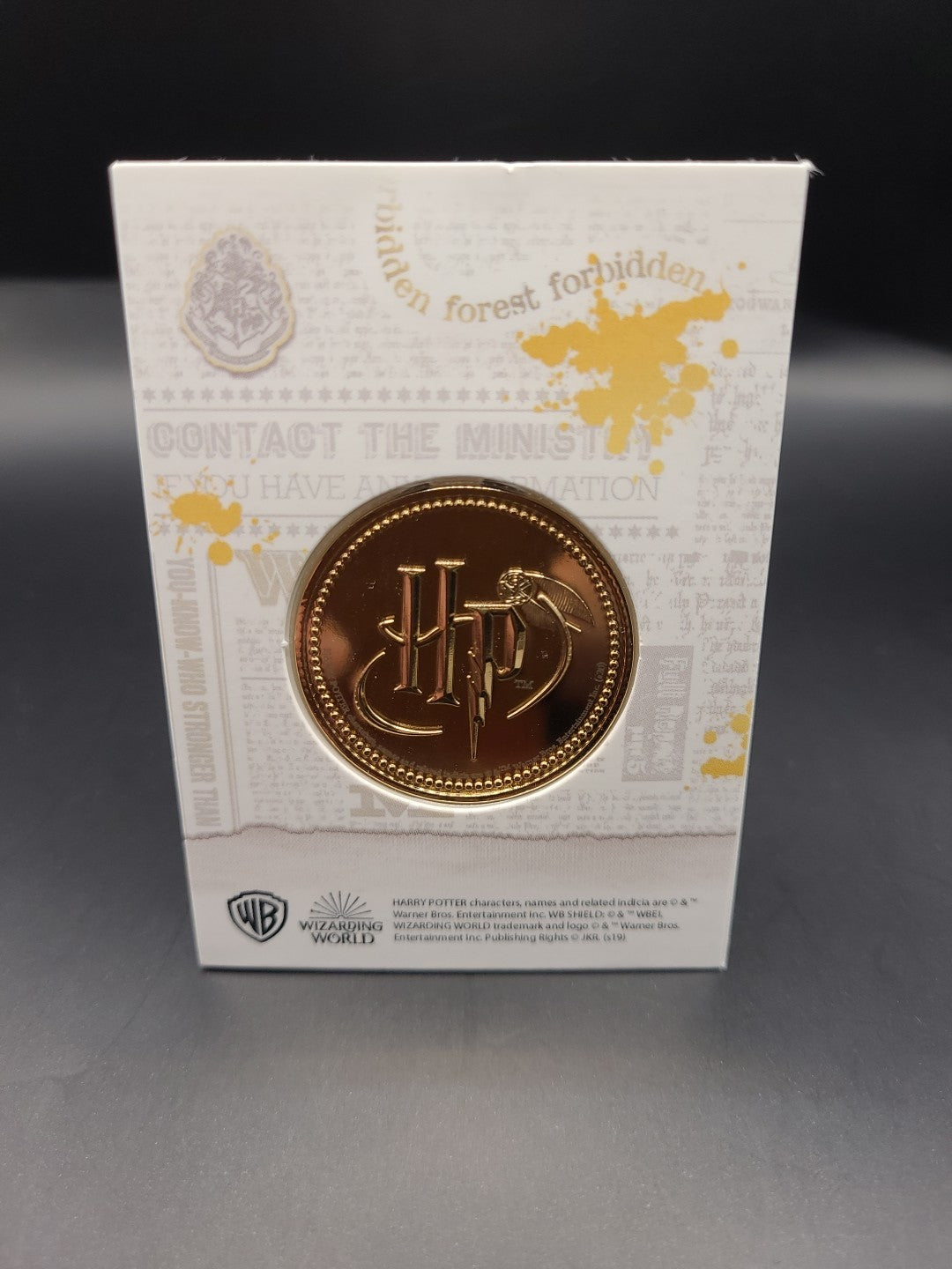 Harry Potter Medal Coin Collection - Philosopher's Stone Albus Dumbledore 