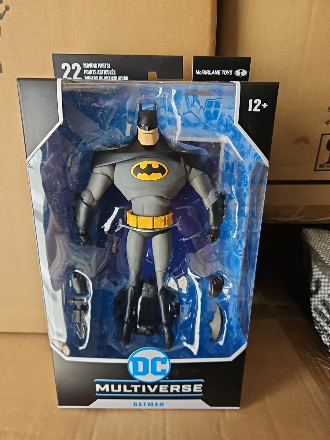 Mcfarlane DC Multiverse Batman The Animated Series Figure Black Cape Variant 