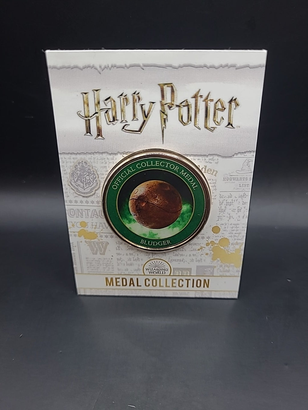 Harry Potter Medal Coin Collection - Artefacts And Spells - Bludger