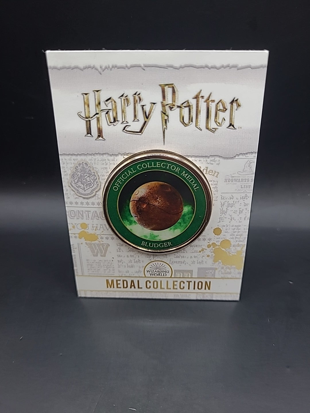 Harry Potter Medal Coin Collection - Artefacts And Spells - Bludger