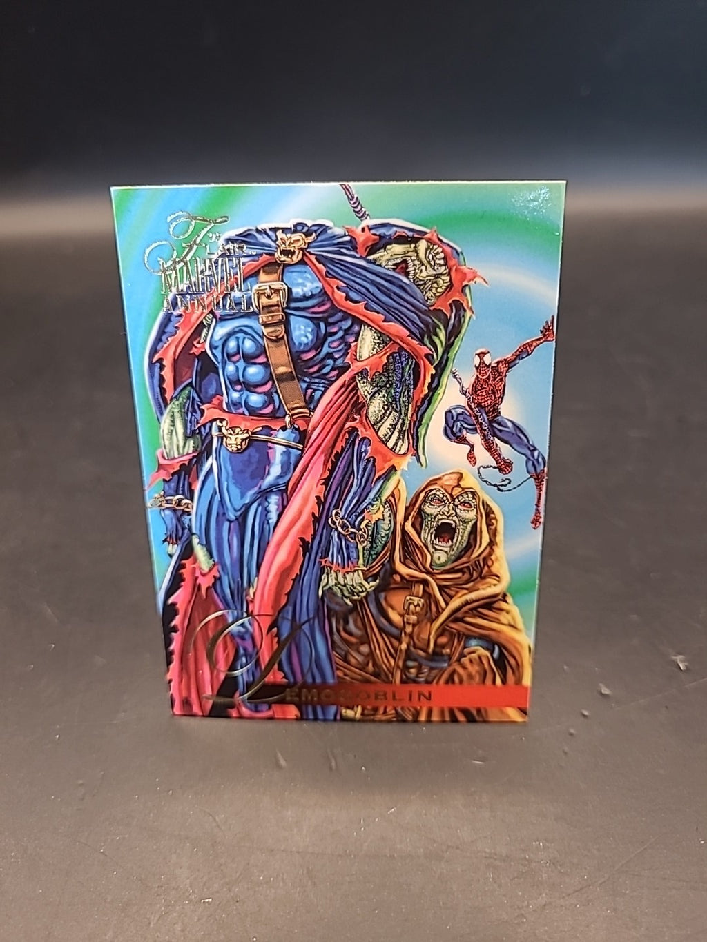 Demogoblin 1995 Flair Marvel Annual Card #56 