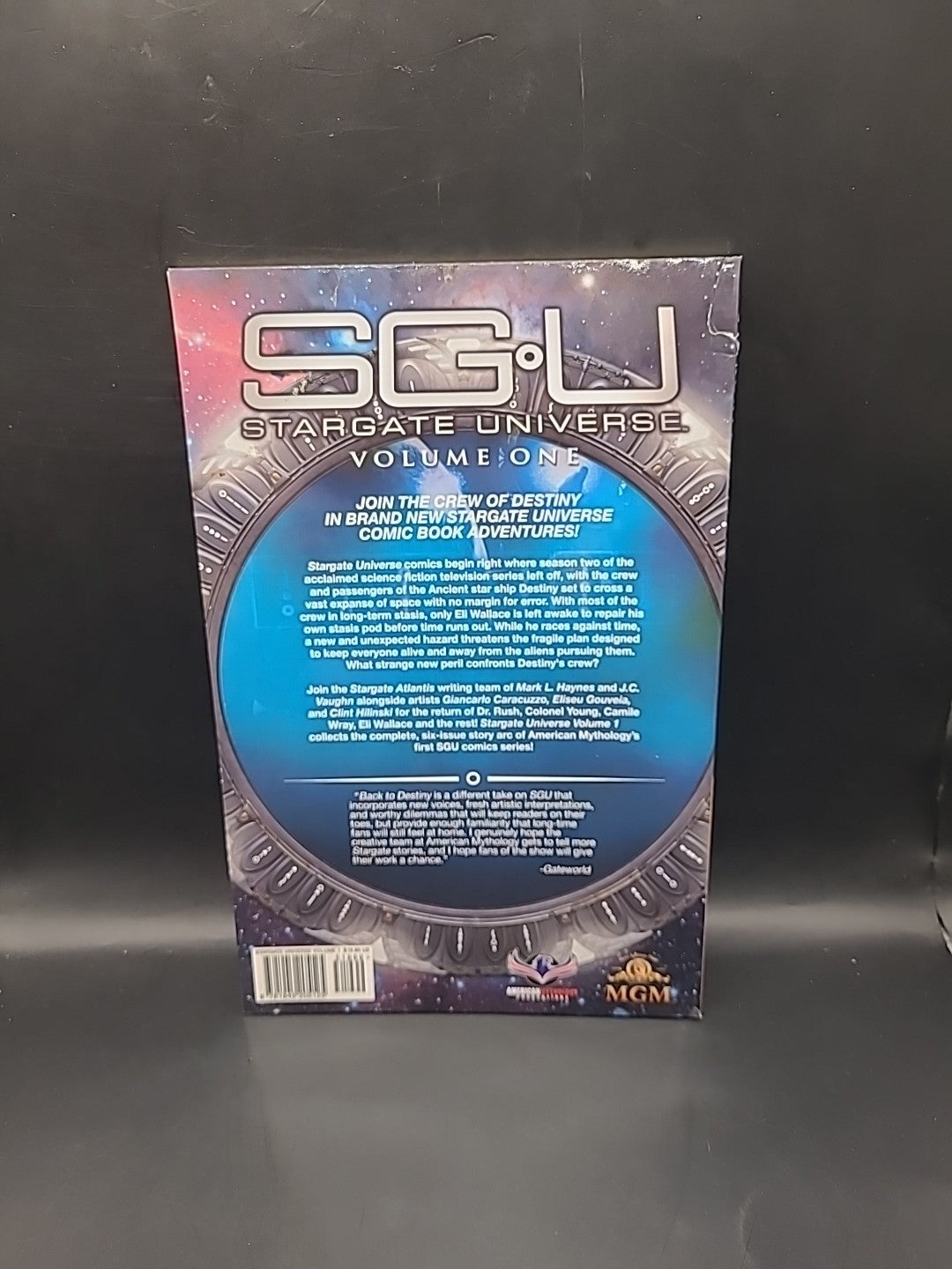 SGU Stargate Universe Volume 1 American Mythology Rare 1st Printing