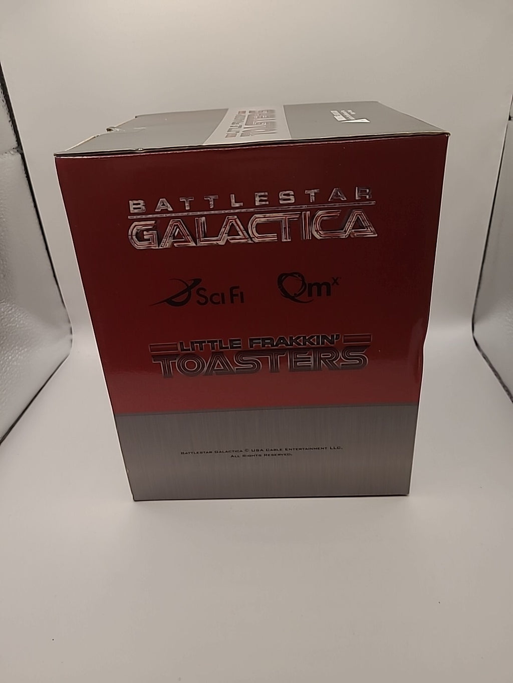 Battlestar Galactica Cylon Centurion Little Frakkin Toasters Qmx Statue