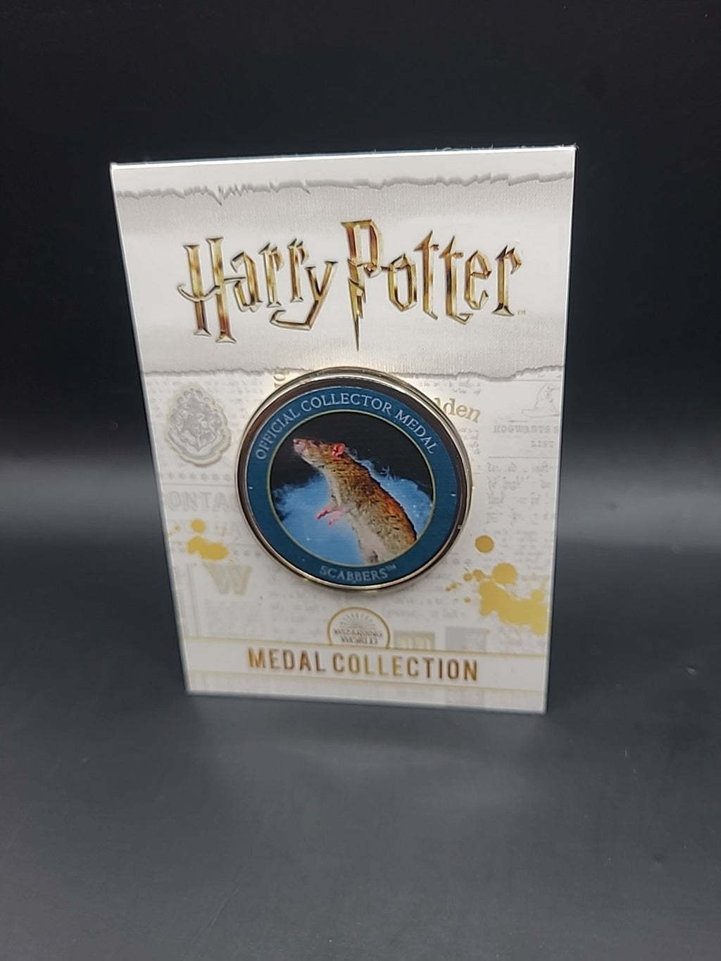 Harry Potter Medal Coin Collection - Magical Creatures - Scabbers 