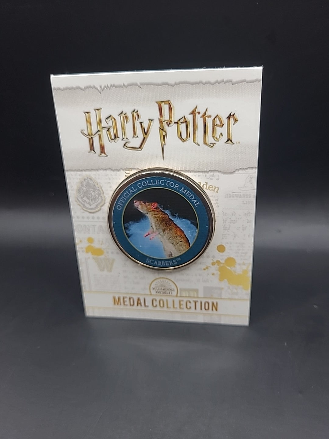 Harry Potter Medal Coin Collection - Magical Creatures - Scabbers 