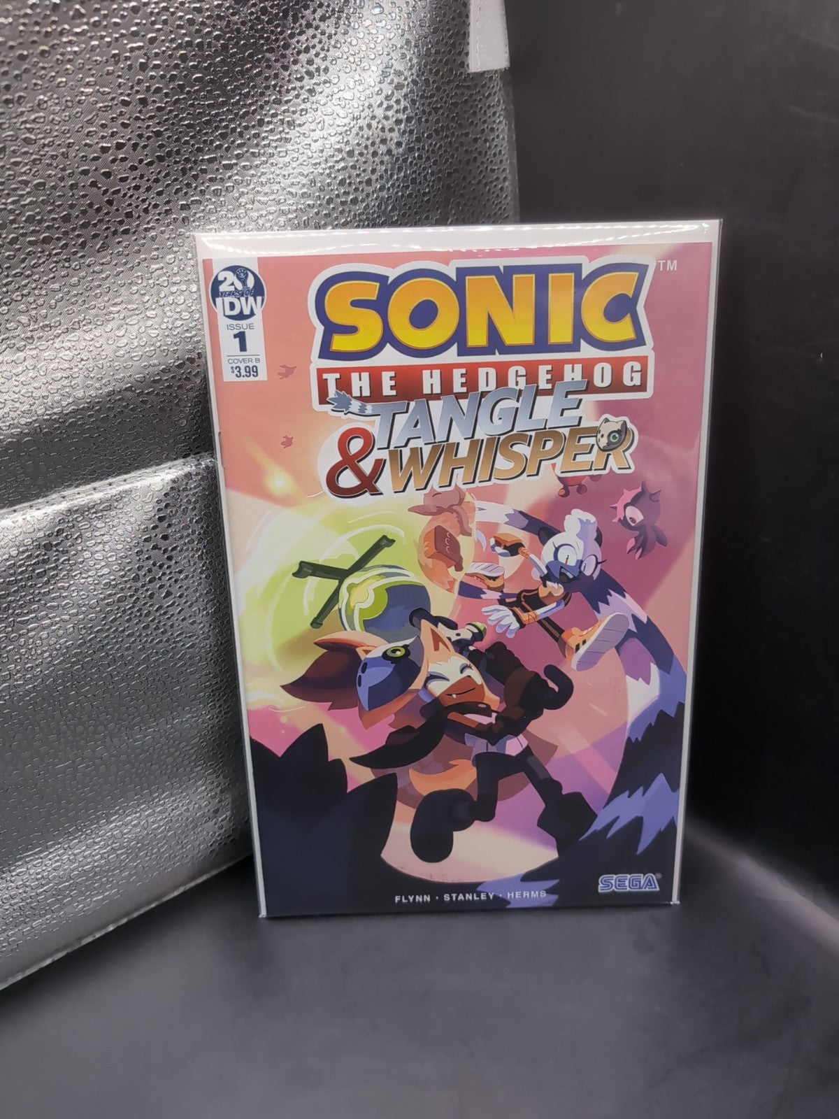 B: SONIC The HEDGEHOG TANGLE & WHISPER Comic Books IDW # 1 B 2019