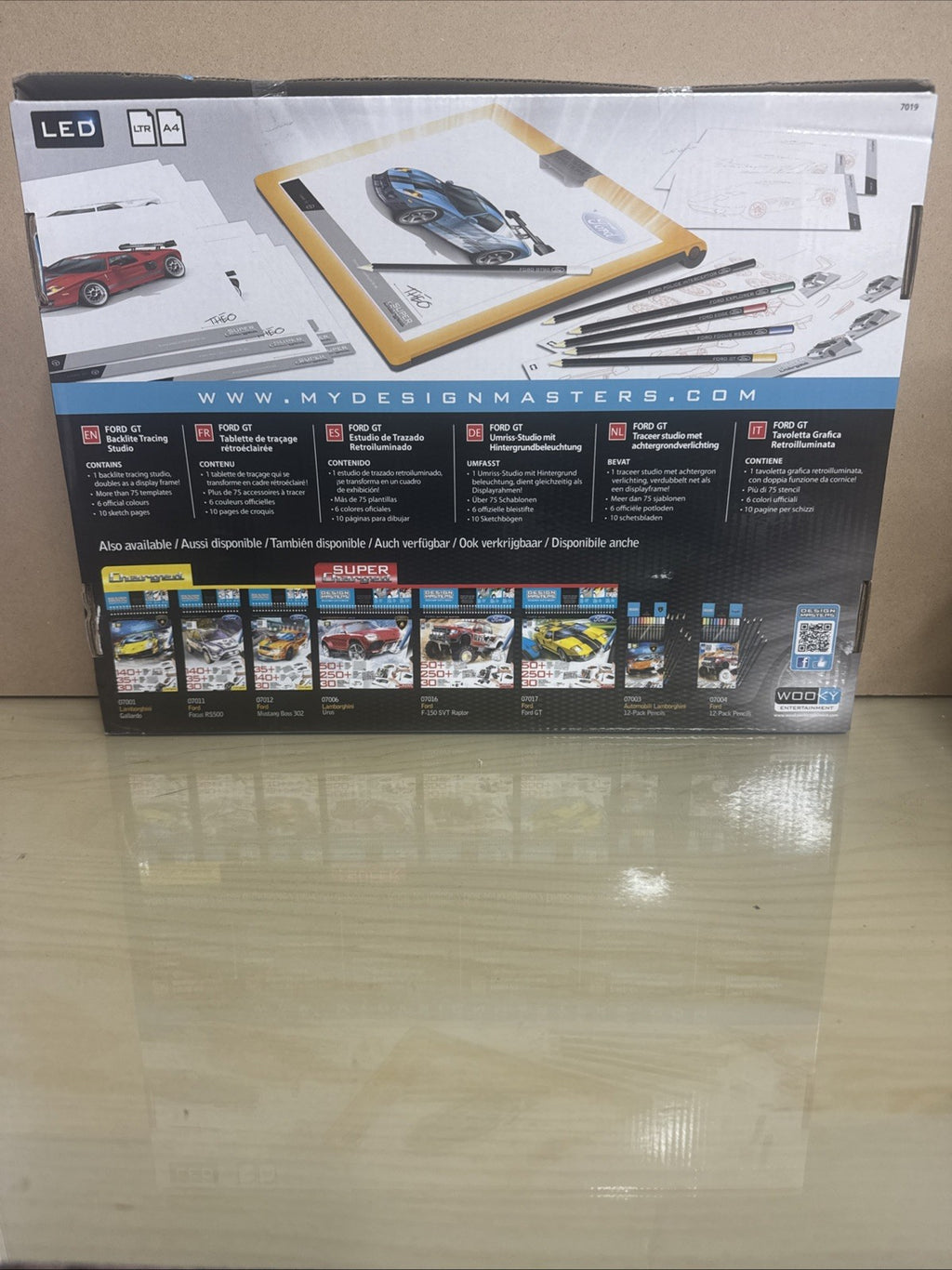 Wooky Design Masters Ford GT LED Backlite Tracing Studio New Age