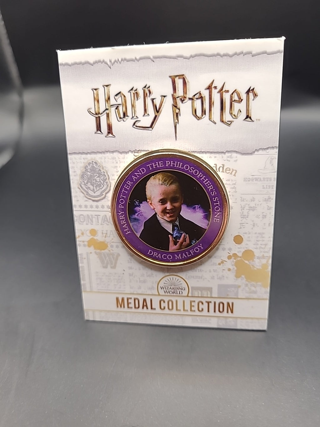 Harry Potter Medal Collection - Philosophers Stone - Draco Malfoy