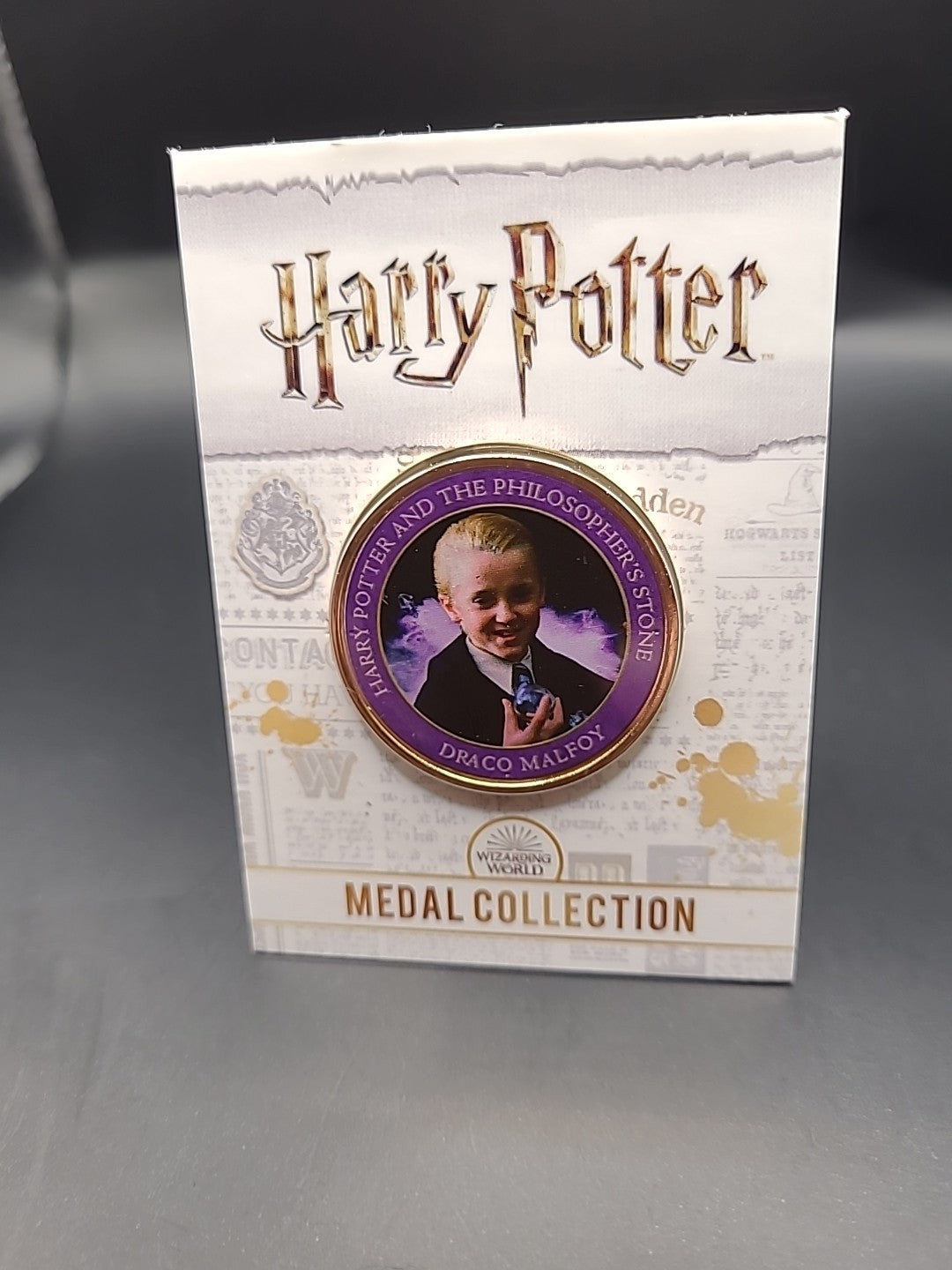 Harry Potter Medal Collection - Philosophers Stone - Draco Malfoy