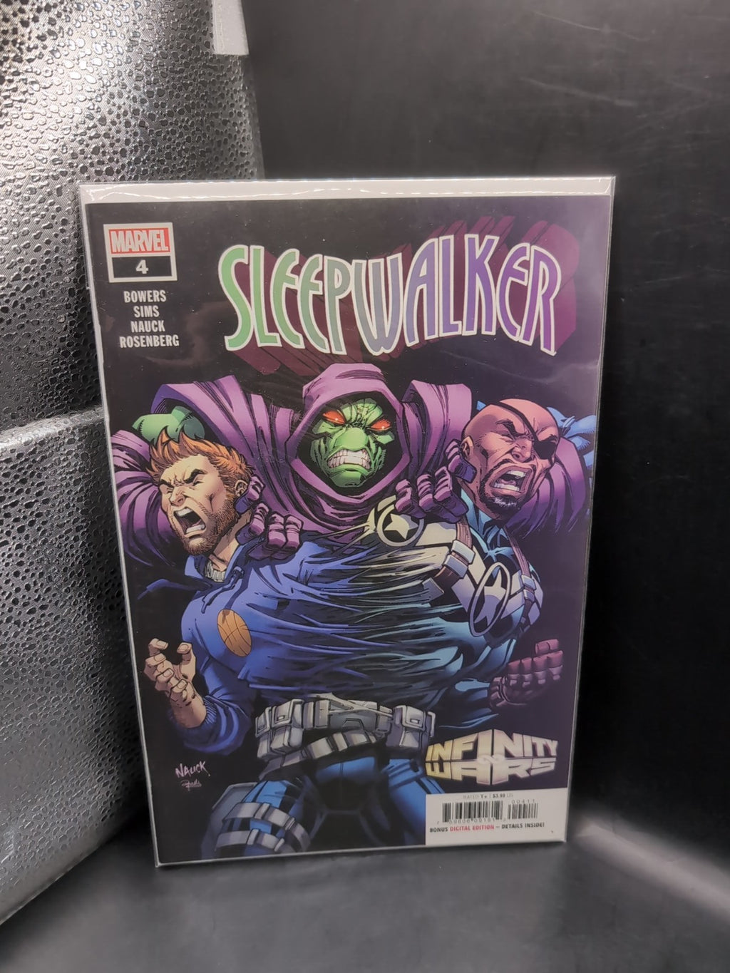 Infinity Wars: Sleepwalker #4 - 2018  Todd Nauck Cover