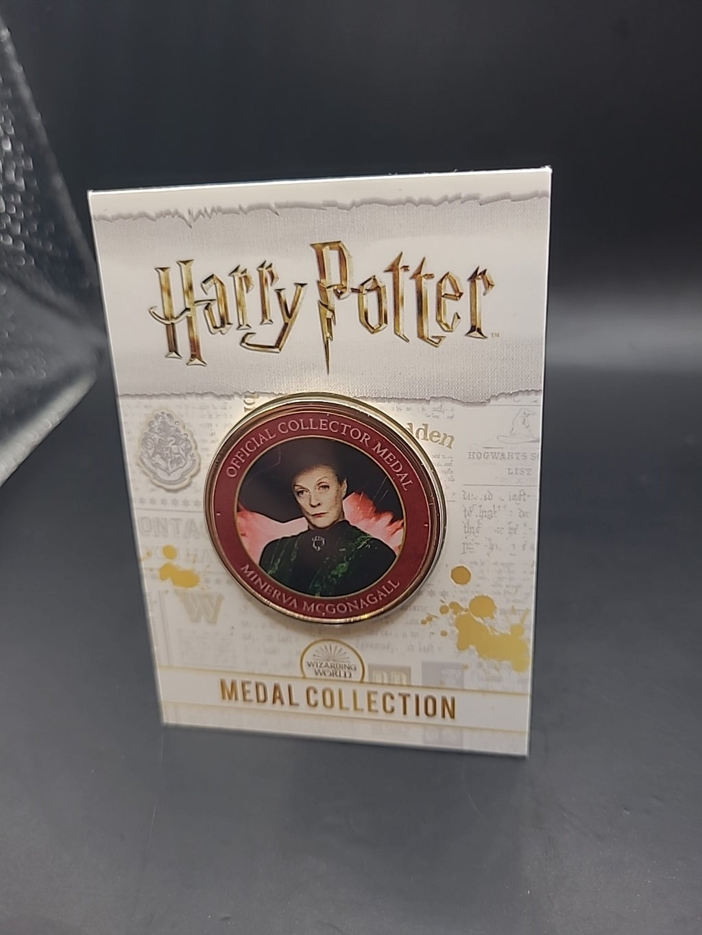 Harry Potter Medal Collection. Minerva Mcgonagall Character Coin