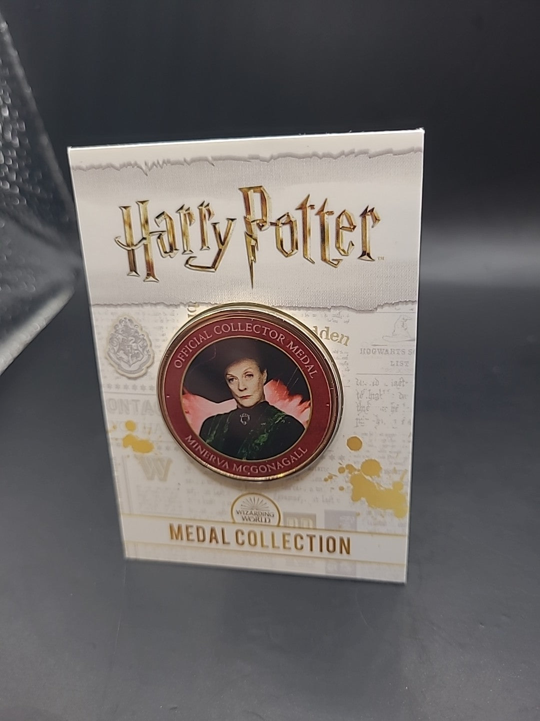 Harry Potter Medal Collection. Minerva Mcgonagall Character Coin