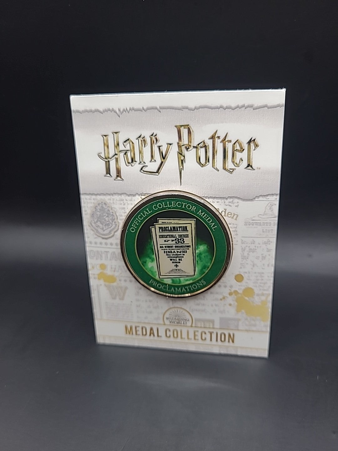 Harry Potter medal collection - Proclamations