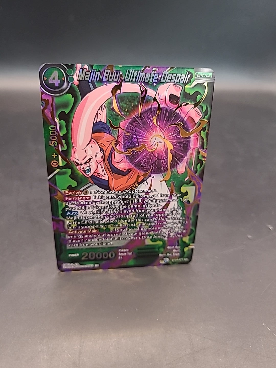 BT14-077 SR Majin Buu, Ultimate Despair - Foil Cross Spirit Dragon Ball Super
