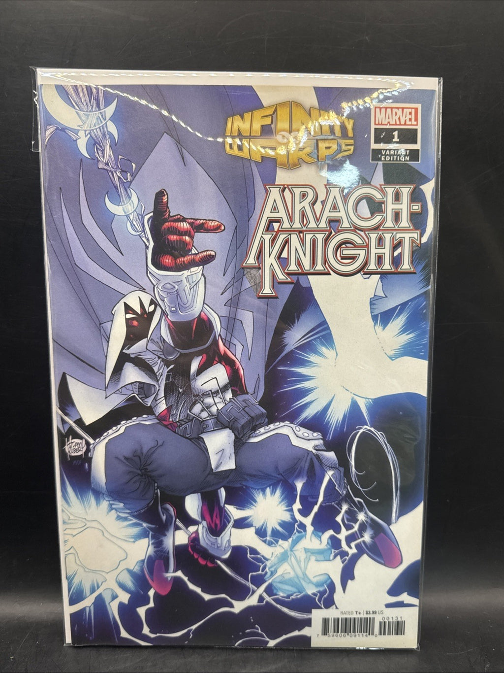 Infinity Warps: Arach-Knight #1 Kubert Variant Spider-Man Moon Knight 2018