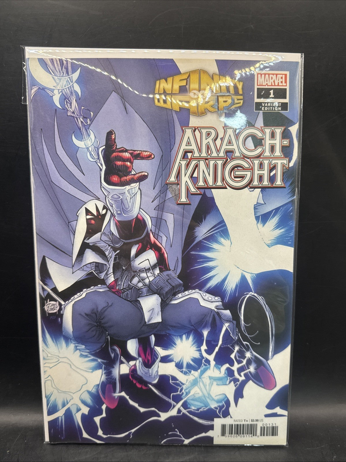 Infinity Warps: Arach-Knight #1 Kubert Variant Spider-Man Moon Knight 2018