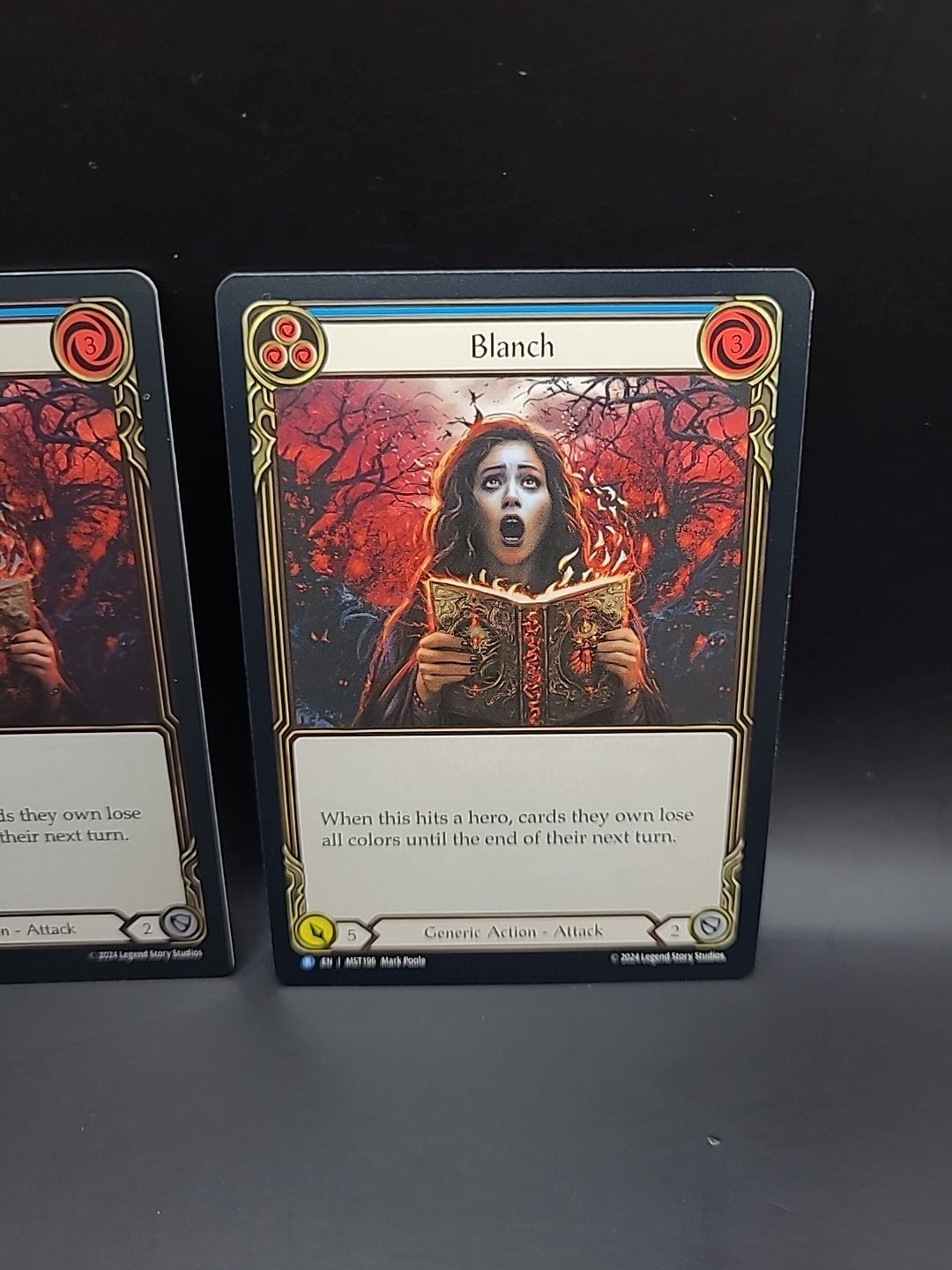 Blanch Blue Foil & Regular - MST196 NM - FaB Flesh and Blood