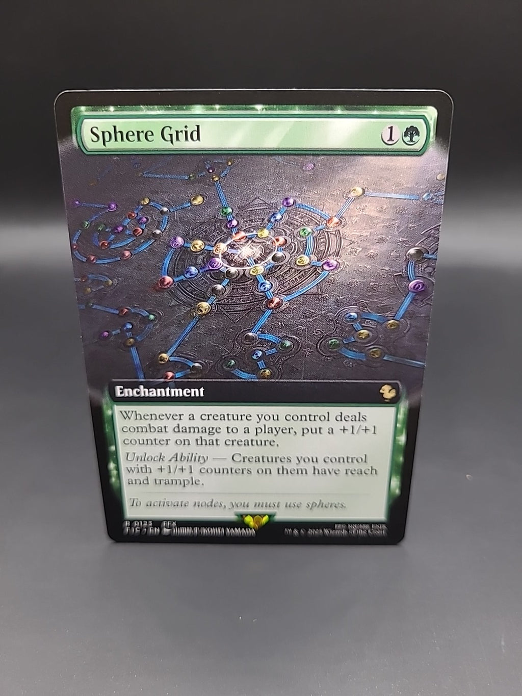MTG Singles Sphere Grid [EXTENDED Art] - R 0123 - Rare - Final Fantasy FFX