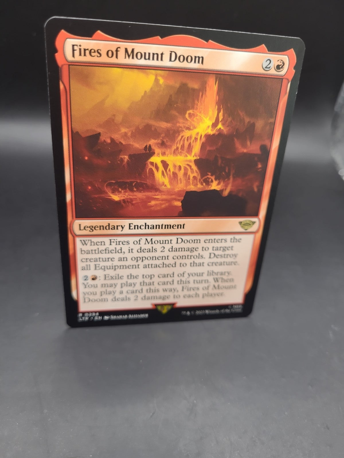 Fires of Mount Doom ~ The Lord of the Rings [ NM ] [ Magic MTG ]