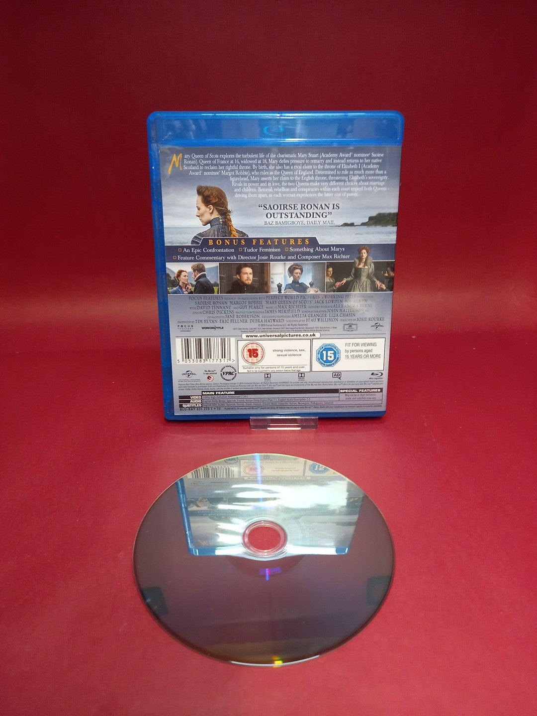 Mary Queen of Scots (Blu-ray, 2019)