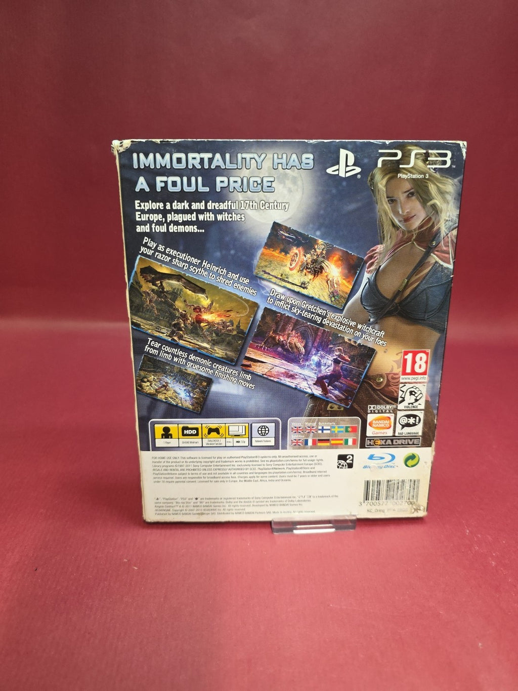 Knights Contract - Sony PlayStation 3 PS3 - w/Manual